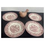 4 Vintage Stratford Scenes from The Shakespeare