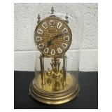 Anniversary clock with glass dome