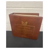 Golden replicas of United States stamp 22kt gold