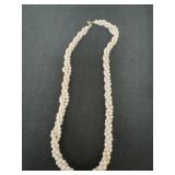 16ï¿½ 3 strand faux pearl necklace