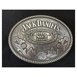 Jack Danielï¿½s Old No. 7 Brand Belt Buckle 3x4in