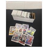 Group of football cards