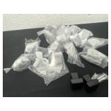 Group of door handles.