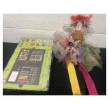 Art kit with card holder