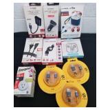 New charging ports, earbuds, phone cords, travel