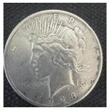 1923 Peace silver dollar