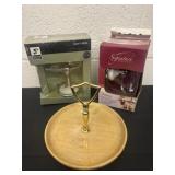 Bathroom hooks and rings bowl