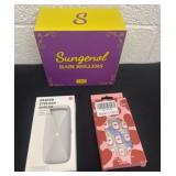 Eye lash curler bald and hair rollers