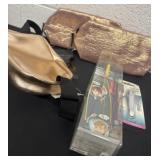 2 Make up pouches and Danny pack and head