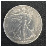 1947  Liberty Walking Silver Half Dollar