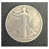 1945 Liberty Walking Silver Half Dollar