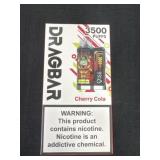 New drag bar 3500 puffs cherry cola