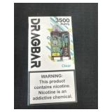 New drag bar 3500 puffs clear