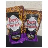 2 new dots pretzels cinnamon sugar