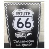 12ï¿½x8ï¿½ metal Route 66 sign