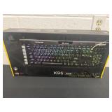 K95 platinum mechanical keyboard.