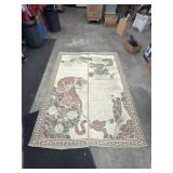 8x6ft Oriental Woven Rug/Mat