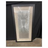Nice Framed Wall Decor 63 x 32 x 2  I think the