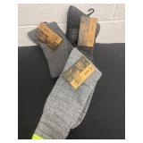 3 pairs of wool socks