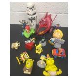 Group of kids toys