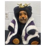 Robert Raikes Wood Face 'King William' Bear