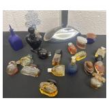 Vintage perfumes and empty bottles