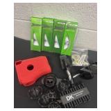 Gold items: tees golf balls