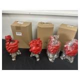 7 New Decor Heart Vases
