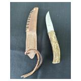 One of a Kind Hand Fitting Deer Antler Handle