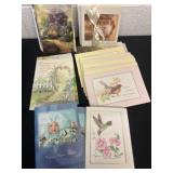 Group of stationary cards