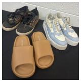 Youth size 4 Heelys and size 6 sandals 6.5 shoes