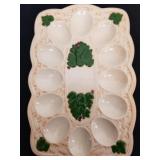 Vintage 11.5 x 7.5 in deviled egg tray