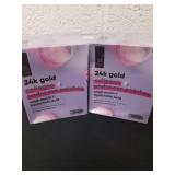 Two new boxes of 24 karat gold collagen under eye