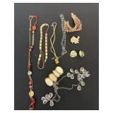 5 necklaces 2 ballet sans earring