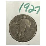 1927 Liberty Quarter