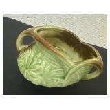 5ï¿½ Vintage McCoy Pottery Aladdin Green Sugar Bowl