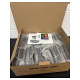 New solar post light