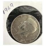 1969 Kennedy Half Dollar