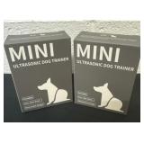 2 mini ultrasonic dog trainer