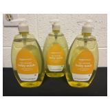 3 bottles 27.1fl oz baby wash