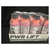 Case of pwr lift hydration berry strawberry