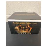 New rechargeable table lamp