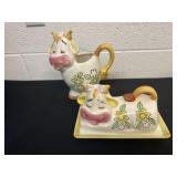 Vintage Cute Ceramic Cow Creamer Price Imports