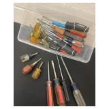 Group of screw drivers