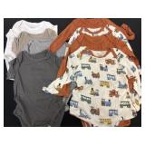 9 polyester onesies new 03-18m
