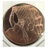 Copper Round Ounce Trump