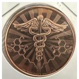 Copper Round Ounce Pot