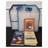 Two plastic file holders 18 x 14 in expandable