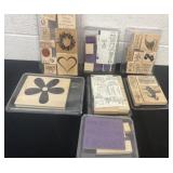 Group of stampin up stamps