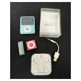 iPod Nano with Wired Headphones and Accessories